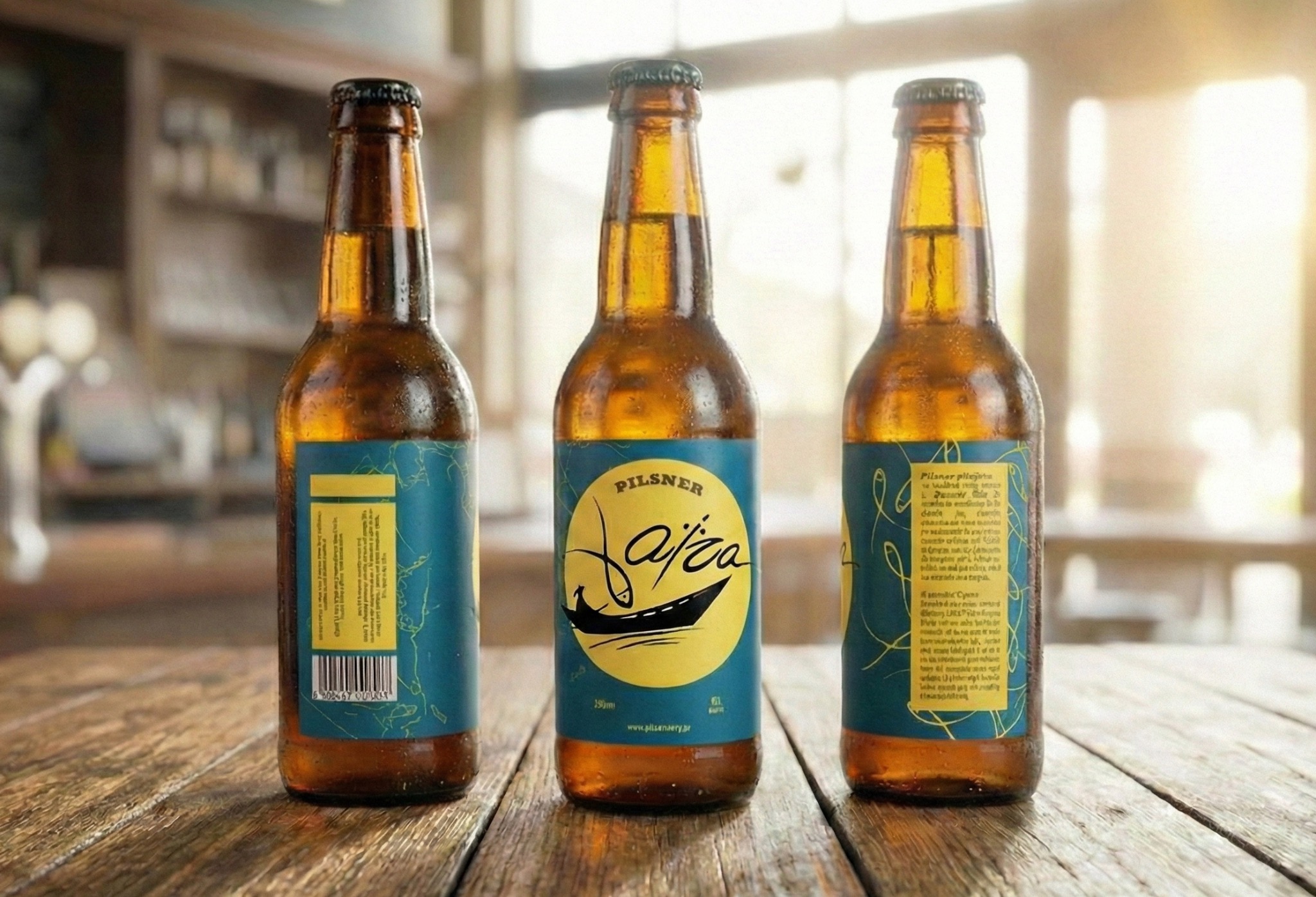 Gaita Pilsner Beer Bottle